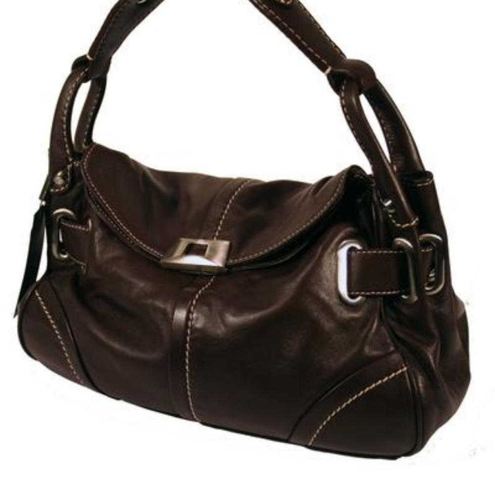 EUC Black " Alice" leather shoulder bag